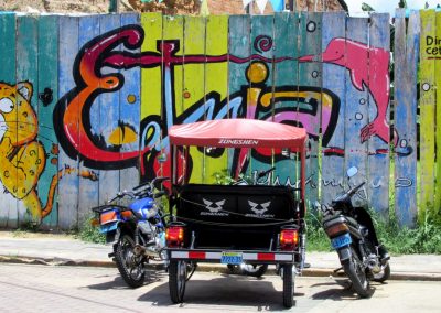 Mototaxi in Yurimaguas, Peru