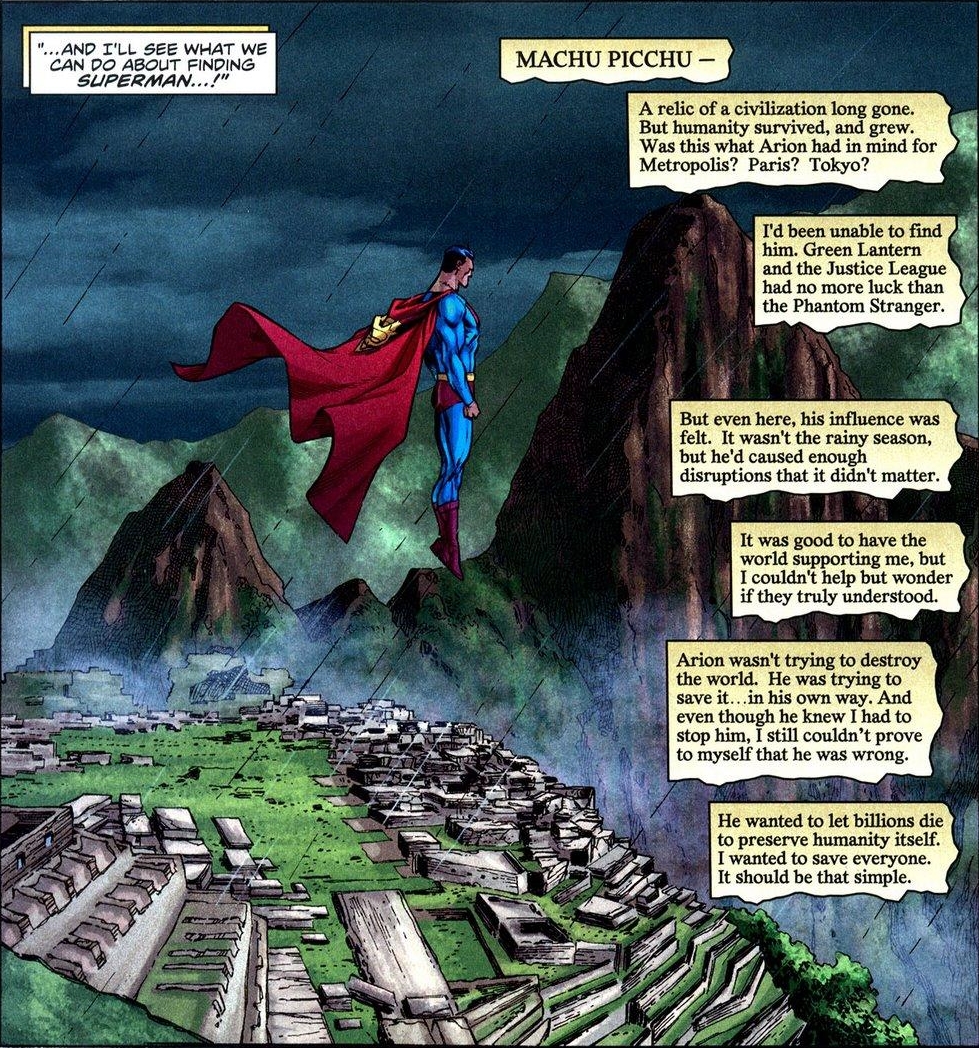 Machu Picchu y Superman