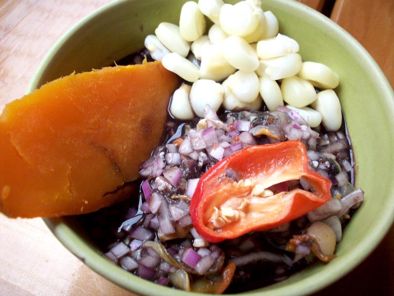 Types of ceviche: Conchas negras