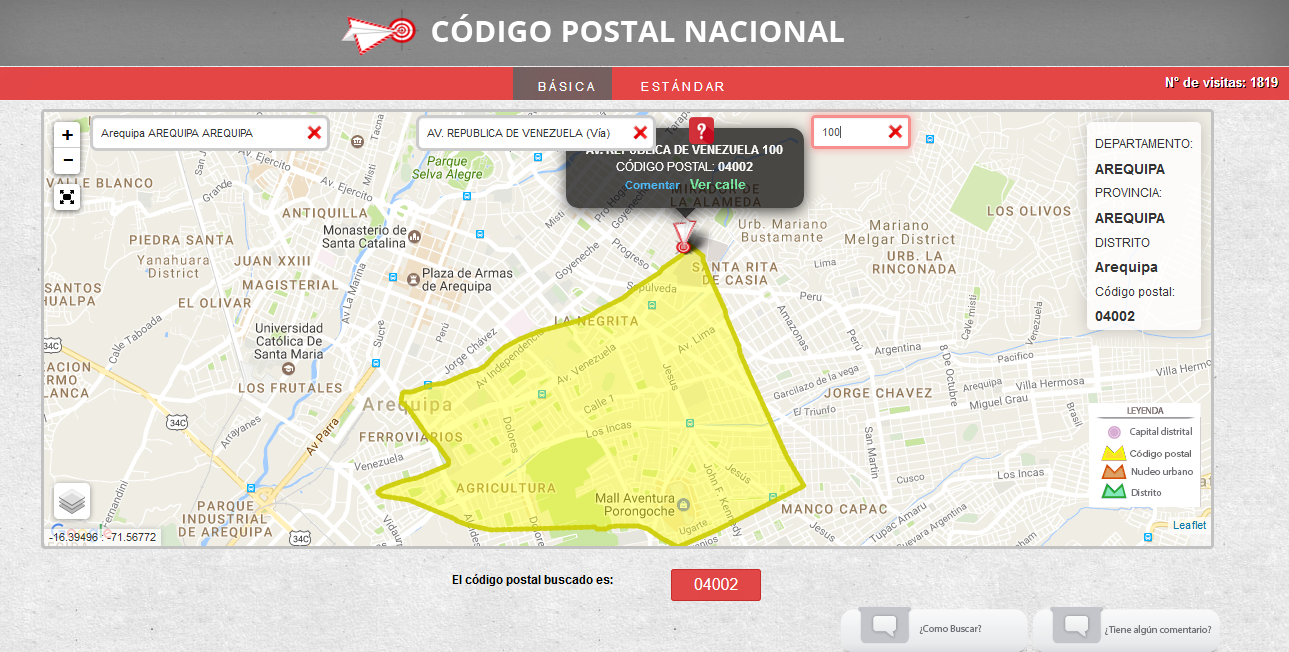 Postal Codes in Peru: Find Zip Codes for the Entire Country  New